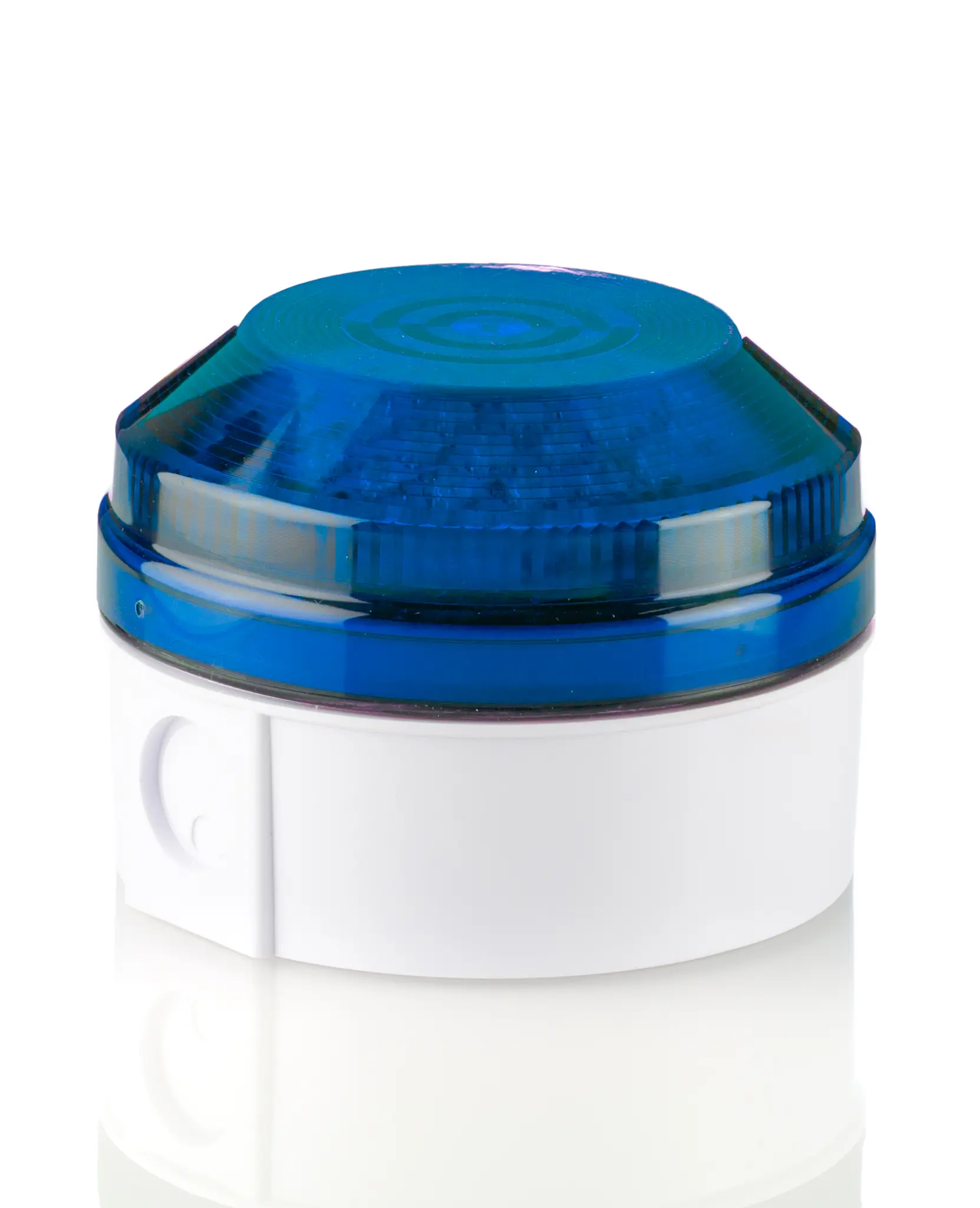 Produktfoto 1 von Moflash LED195 LED Blinkend Signalleuchte Blau, 85 → 280 V ac, 85 → 380 V dc, Ø 104mm x 73mm
