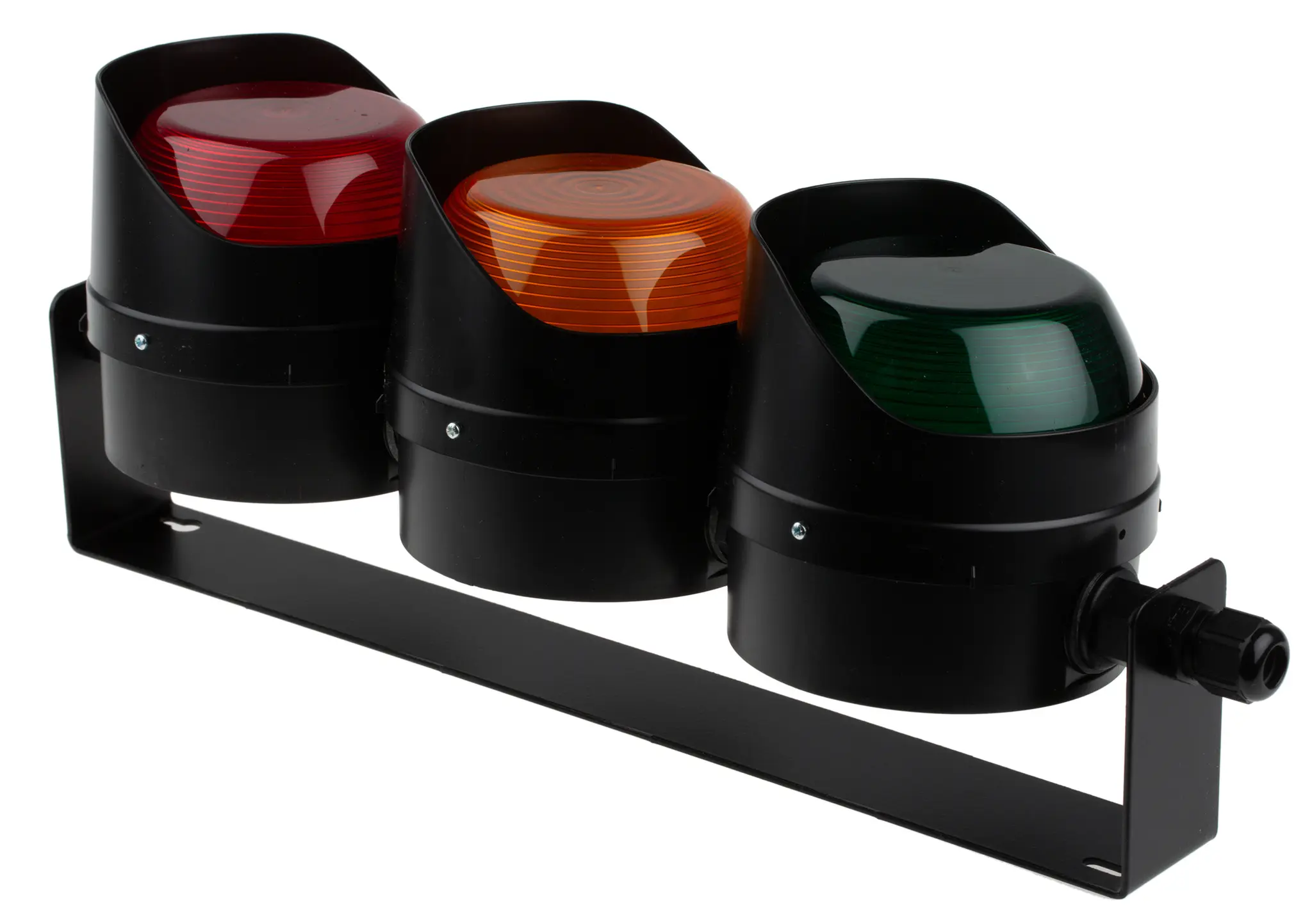 Produktfoto 1 von Moflash LED TL LED Signalleuchte 3-stufig LED Orange, Grün, Rot 392.5mm