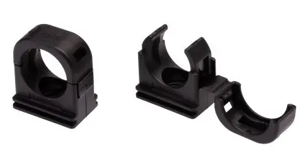 Produktfoto 1 von Kopex BEH Nylon 12 Kabelrohr Befestigung Kabelrohr 20 mm Schwarz Nickel (Gewinde)-Finish IP68
