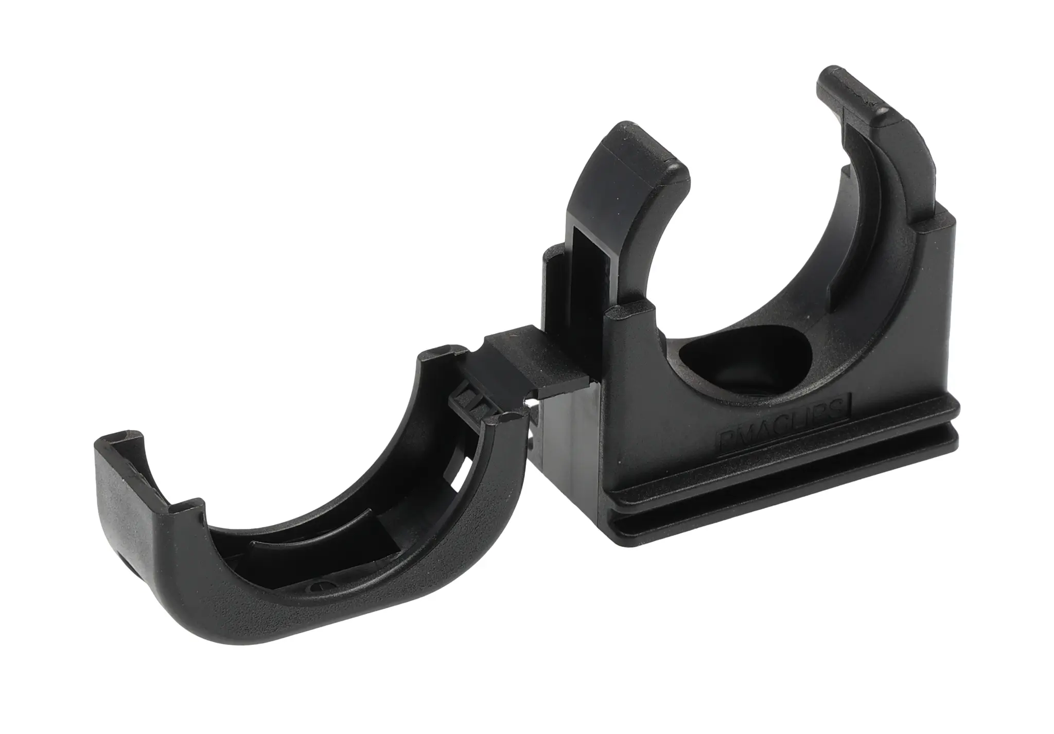 Produktfoto 1 von Kopex BEH Nylon 12 Kabelrohr Befestigung M5 25 mm Schwarz Nickel (Gewinde)-Finish IP68