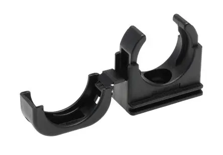 Kopex BEH Nylon 12 Kabelrohr Befestigung M5 25 mm Schwarz Nickel (Gewinde)-Finish IP68
