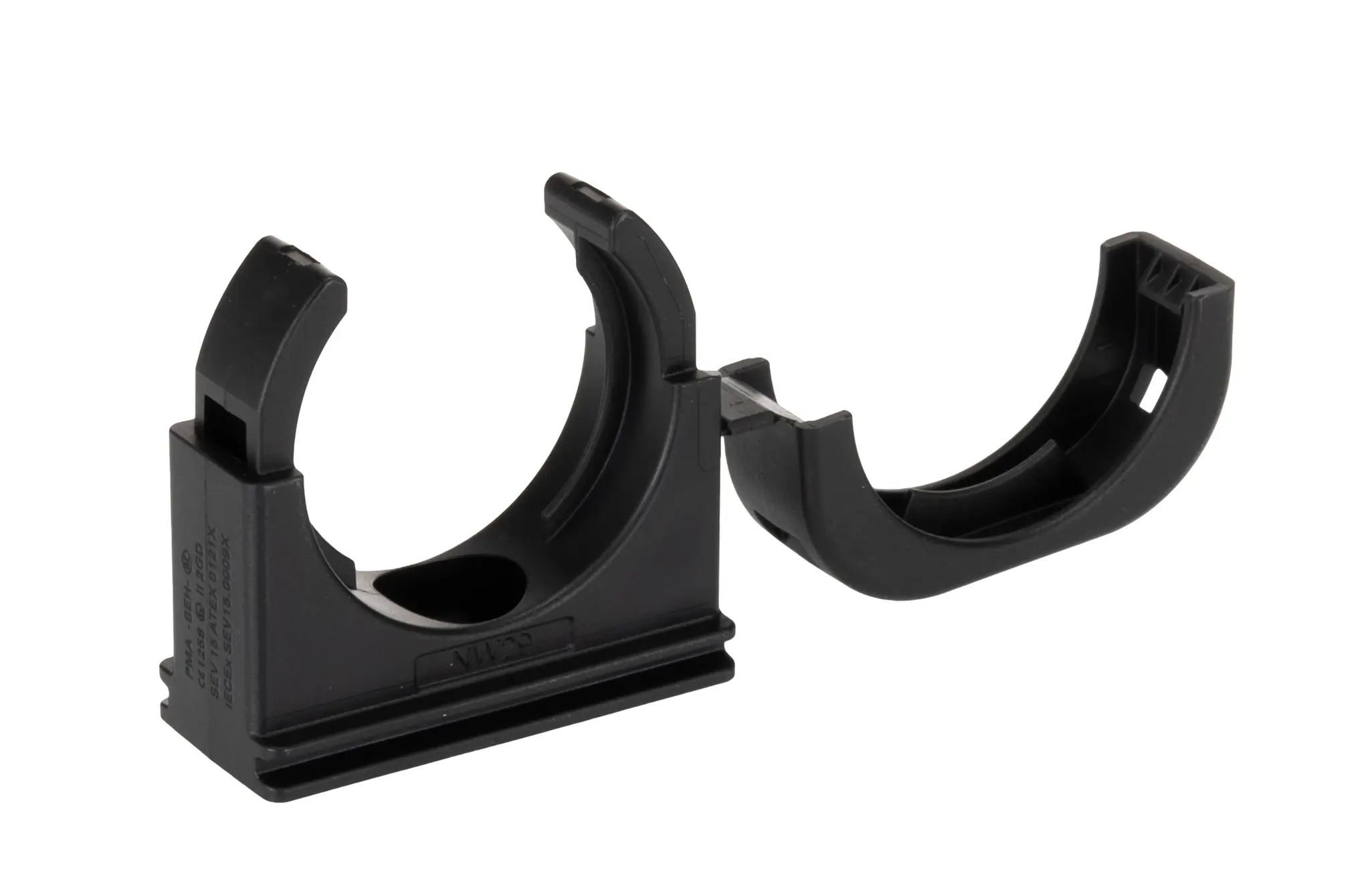 Produktfoto 1 von Kopex KPEX-0042.2 Nylon 12 Kabelrohr Befestigung Kabelrohr M5 32 mm Schwarz Nickel (Gewinde)-Finish IP68