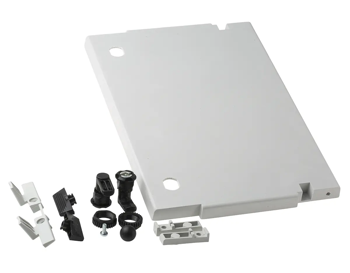 Produktfoto 1 von Schneider Electric PanelSeT PLM-Gehäuse Thalassa Gehäusetür Typ Einzeltür Ja GF Polyester Grau