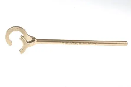 Ega-Master Ventilhaken-Schlüssel, 200 mm - 380 mm, Länge 400 mm Aluminiumbronze