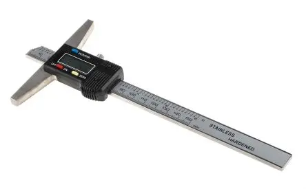 Produktfoto 1 von RS PRO Tiefenmessgerät Beide aus Edelstahl, 150 mm, 0.01 mm