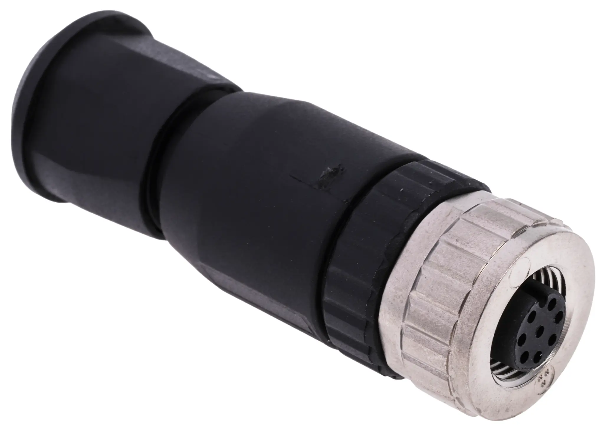 HARTING M12 20 mm M12 Rundsteckverbinder Buchse 8-polig Buchse 2A Kabel IP40