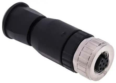 Produktfoto 1 von HARTING Circular Connectors M12 M12 M12 Rundsteckverbinder Buchse 8-polig Buchse 2A Kabel IP67