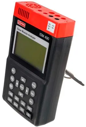 Produktfoto 1 von RS PRO Analysator für Photovoltaikzellen ±1 % ±1 %, Wiederaufladbare Lithium-Ionen-Batterie Batterie 6 A 60V dc