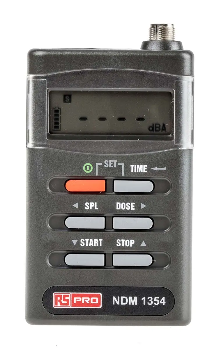 Produktfoto 1 von RS PRO NDM1354 Datenloggerfunktion LCD Schallpegelmessgerät 70 dB 140 dB 10 kHz IEC 61672-1:2002 Klasse 2 0.1 dB