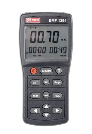 Produktfoto 1 von RS PRO EMF-Messgerät 2000 Hz 2000 mg