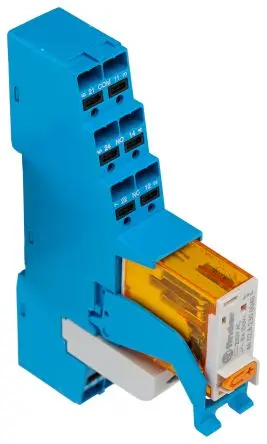 Produktfoto 1 von Finder 4C Interface Relais 230V ac, DPDT-2 CO DIN-Hutschiene 5mA