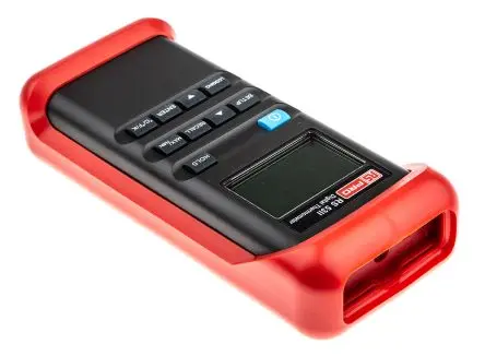 Produktfoto 1 von RS PRO Digitales Thermometer, RS53-II, Tragbar, 1 bis 1372 °C ±0.1 % max, Messelement Typ Typ J, K