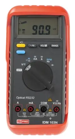 Produktfoto 1 von RS PRO IDM103N Tragbar Digital Multimeter, CAT, CAT III