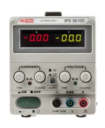 Produktfoto 1 von RS PRO Digital 1 Digital 36V IEC 320 Labornetzgerät 10 A 360 W