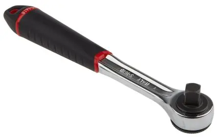 Produktfoto 1 von Facom S.161BPB 1/2 Zoll Vierkant Ratsche Zweikomponentenelastomer CrV-Stahl, Länge 260 mm