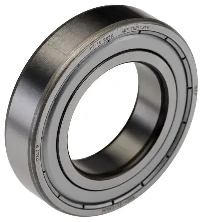 Produktfoto 1 von SKF 1-reihig Kugellager glatt, Innen-Ø 35 mm / Außen-Ø 62 mm Außen-ø , Breite 14 mm