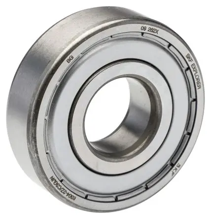 Produktfoto 1 von SKF 1-reihig Kugellager glatt, Innen-Ø 20 mm / Außen-Ø 52 mm Außen-ø , Breite 15 mm
