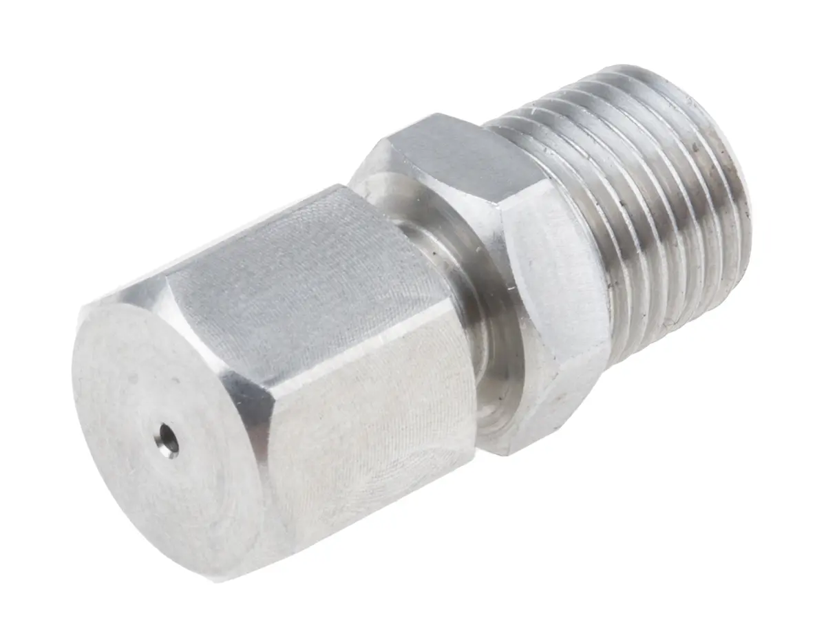Produktfoto 1 von RS PRO 1/8 NPT Quetschverschraubung für Thermoelement oder PRT-Sonde