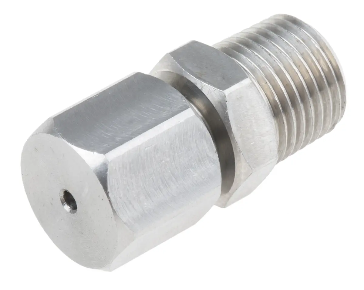 Produktfoto 1 von RS PRO 1/8 NPT Quetschverschraubung für Thermoelement oder PRT-Sonde