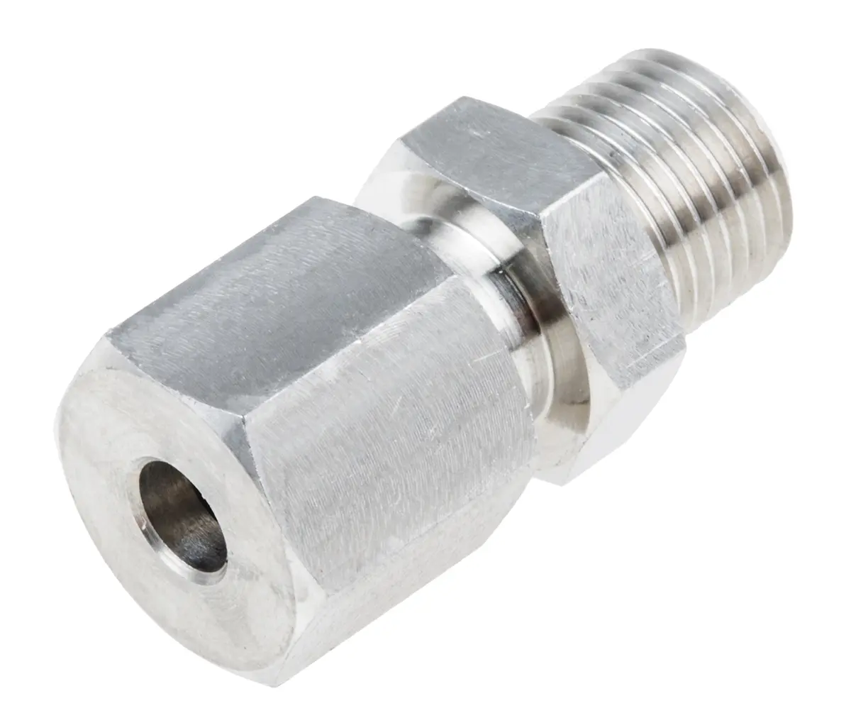 Produktfoto 1 von RS PRO 1/8 NPT Quetschverschraubung für Thermoelement oder PRT-Sonde