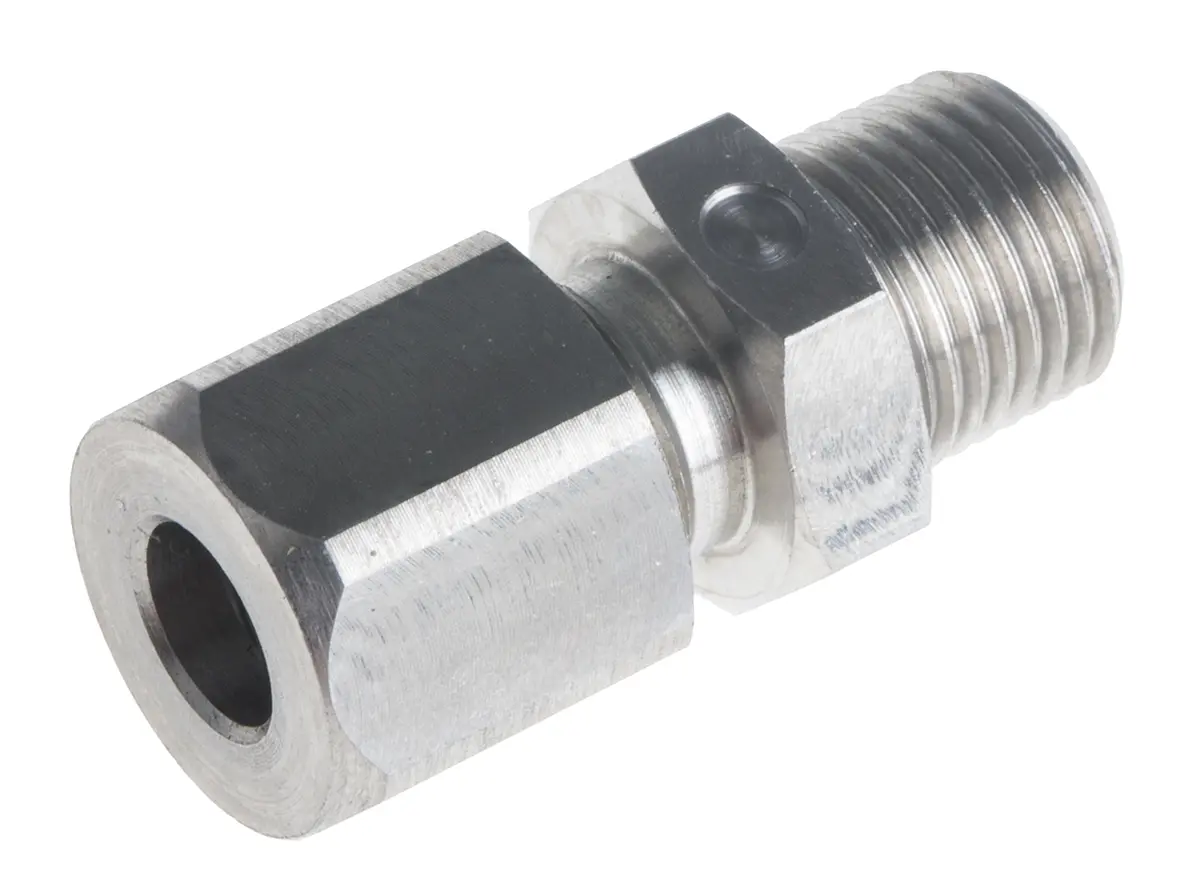 Produktfoto 1 von RS PRO 1/8 NPT Quetschverschraubung für Thermoelement oder PRT-Sonde