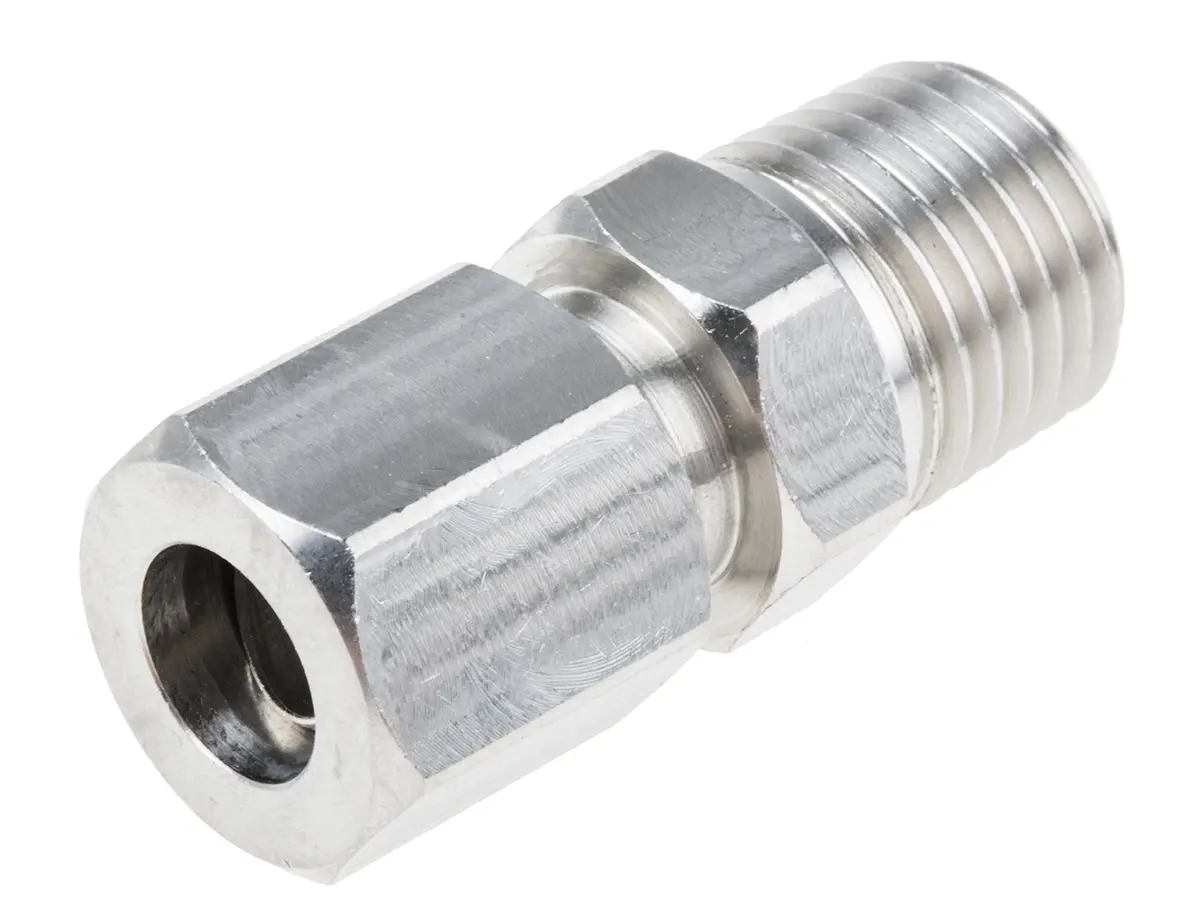 Produktfoto 1 von RS PRO 1/4 NPT Quetschverschraubung für Thermoelement oder PRT-Sonde