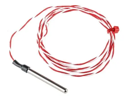 Produktfoto 1 von RS PRO PT1000 Widerstandsthermometer Edelstahl Ø 4 mm 2 x 40 mm Class B, -50 °C → 200 °C, 1 m Leitung