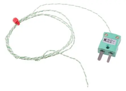 Produktfoto 1 von RS PRO RS002/0816 Perfluoralkoxyalkan Thermoelement mit offener Messstelle Typ K x 5 m -75 °C → 250 °C