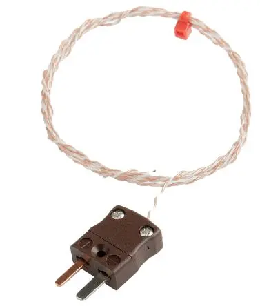Produktfoto 1 von RS PRO PFA Thermoelement mit offener Messstelle Typ T x 1 m → 250 °C
