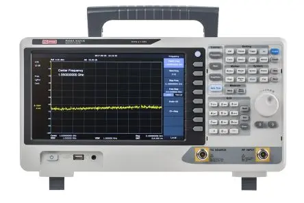 Produktfoto 1 von RS PRO RSSA3021X Tischausführung Spektrumanalysator, 2.1 GHz, 9 kHz / 2.1 GHz, USB 2.0, RJ45