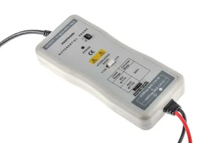 Produktfoto 1 von RS PRO Oszilloskoptastkopf Differenzial 50 MHz 1.5 kV BNC, USB-Typ B, Buchse