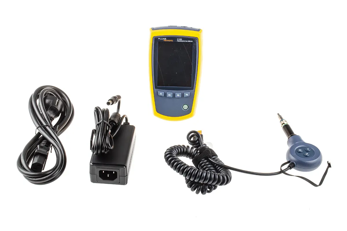 Produktfoto 1 von Fluke Networks FI-500 LWL-Prüfgerät Lichtwellen-Testkit Einzel- und Multimode USB ST, LC, LC-Anschluss, FC-Anschluss, SC