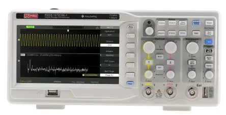 Produktfoto 1 von RS PRO RSDS1000 Speicher Werkbank Oszilloskop 70 MHz 2-Kanal