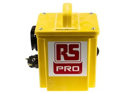 Produktfoto 1 von RS PRO Baustellentransformator 20 kVA, Primär 230 V ac / Sekundär 230 V ac, 16 A