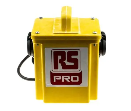 Produktfoto 1 von RS PRO 1 Baustellentransformator, Primär 230 V ac / Sekundär 230 V ac Schutzkontakt