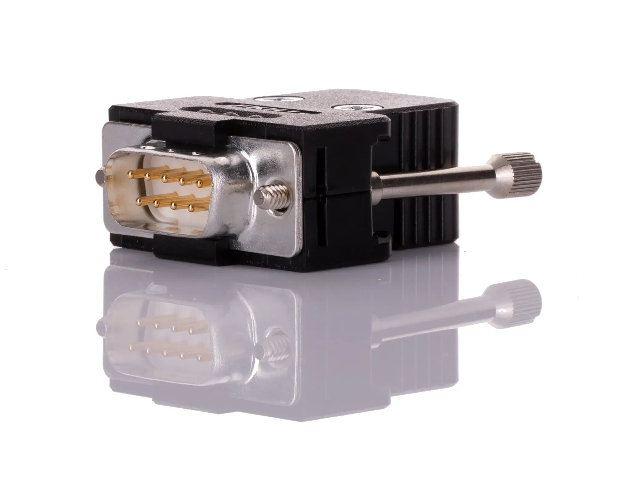 Produktfoto 1 von FCT from Molex FKH D-Sub-Steckverbinder Gerade, 9-polig, Kabel, Schraubanschlussklemme Stecker, mit Rändelschraube,