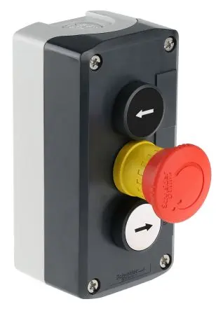 Produktfoto 1 von Schneider Electric Harmony Steuerstation-Schalter Schwarz, Rot, Weiß, IP66, IP69, IP69K, 3 Kunststoff, 600V / 10A Grau