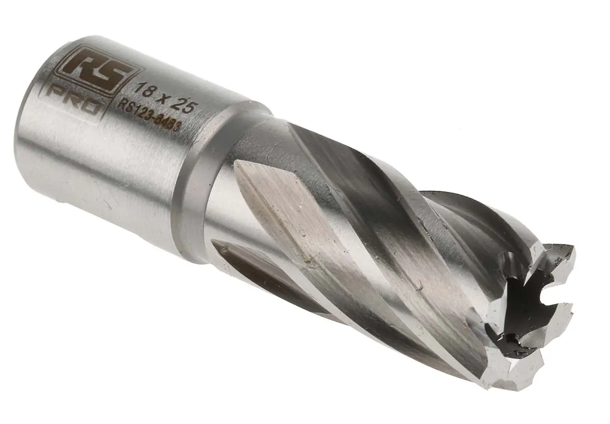RS PRO HSS Magnetischer Bohreinsatz 1-schneidig, Ø 18 mm