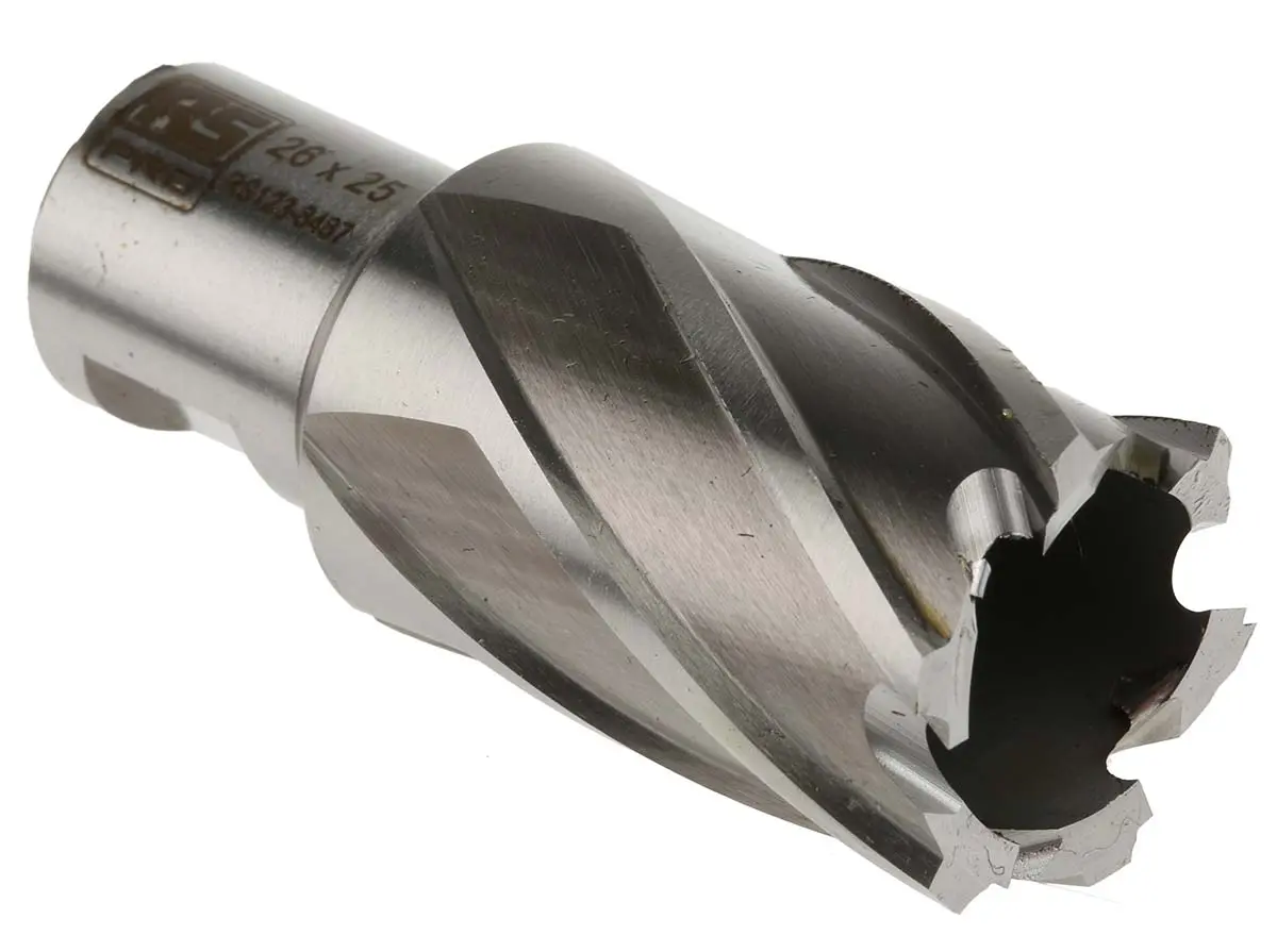 Produktfoto 1 von RS PRO HSS Magnetischer Bohreinsatz 1-schneidig, Ø 26 mm