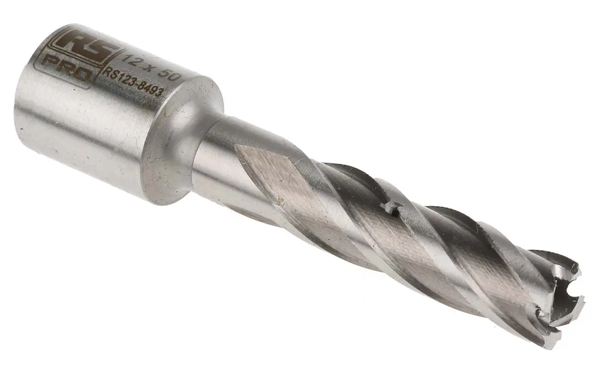 Produktfoto 1 von RS PRO HSS Magnetischer Bohreinsatz 1-schneidig, Ø 12 mm