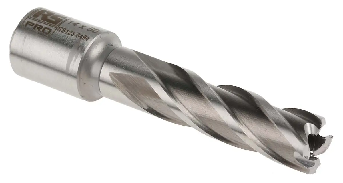 Produktfoto 1 von RS PRO HSS Magnetischer Bohreinsatz 1-schneidig, Ø 14 mm
