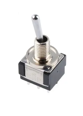Produktfoto 1 von KNITTER-SWITCH Panel Kippschalter 2-poliger Wechsler, Ein-Ein, 30 V dc, 250 V ac, 4A, IP67, Lot