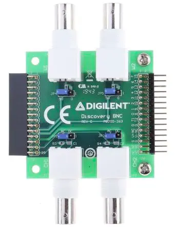 Produktfoto 1 von Digilent 410-263 BNC Adapterboard, für Analog Discovery 2 Analog