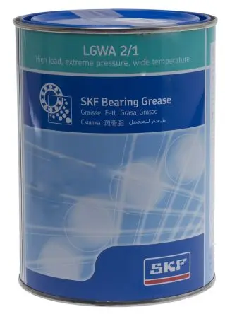 Produktfoto 1 von SKF SKF LGWA 2 Mineralöl Fett Gelb, Braun -30 °C bis 140 °C, Zinn 1 kg