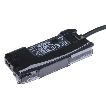 Produktfoto 1 von Omron Kunststoff PnP LWL-Sensor Kabel EtherCAT 60 Hz 30μs 30V dc Rote LED / 920 mW