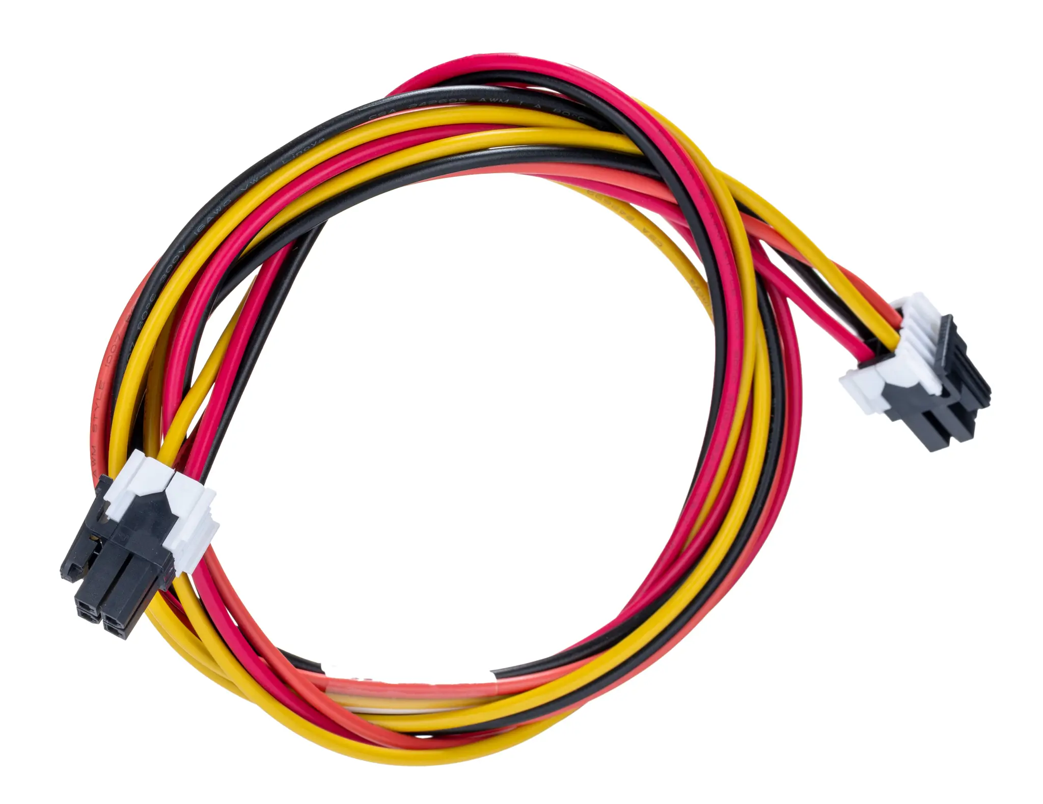 Produktfoto 1 von Molex 4 45135 Platinenstecker-Kabel Mini-Fit TPA2 4 / Mini-Fit TPA2 Buchse / Buchse, 1 m