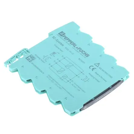 Produktfoto 1 von Pepperl + Fuchs Serie S1SD Signalwandler 16.8V dc, 31.2 V dc, Strom 0 → 20 mA EIN / Strom DIN-Hutschiene, DEMKO 16 ATEX