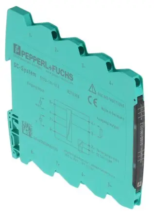 Produktfoto 1 von Pepperl + Fuchs Serie S1SD Signalwandler 16.8V dc, 31.2 V dc, Strom/Spannung / Strom/Spannung DIN-Hutschiene, DEMKO 16