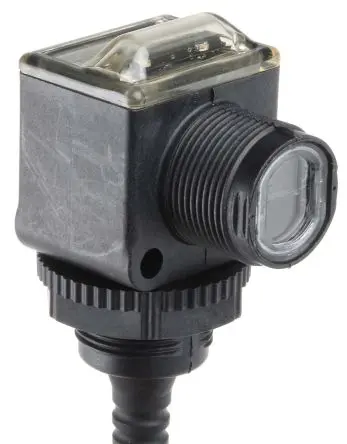 Produktfoto 1 von Allen Bradley 42EF Kubisch Optischer Sensor, Reflektierend, PnP Ausgang, 4-polig