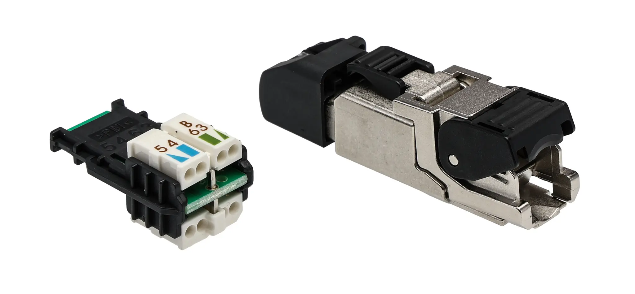 Produktfoto 1 von Molex 130047 Stecker RJ45-Steckverbinder, 1-Port 8-polig Abgeschirmt Kabel Gerade